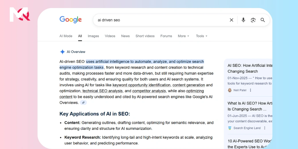 AI Driven SEO