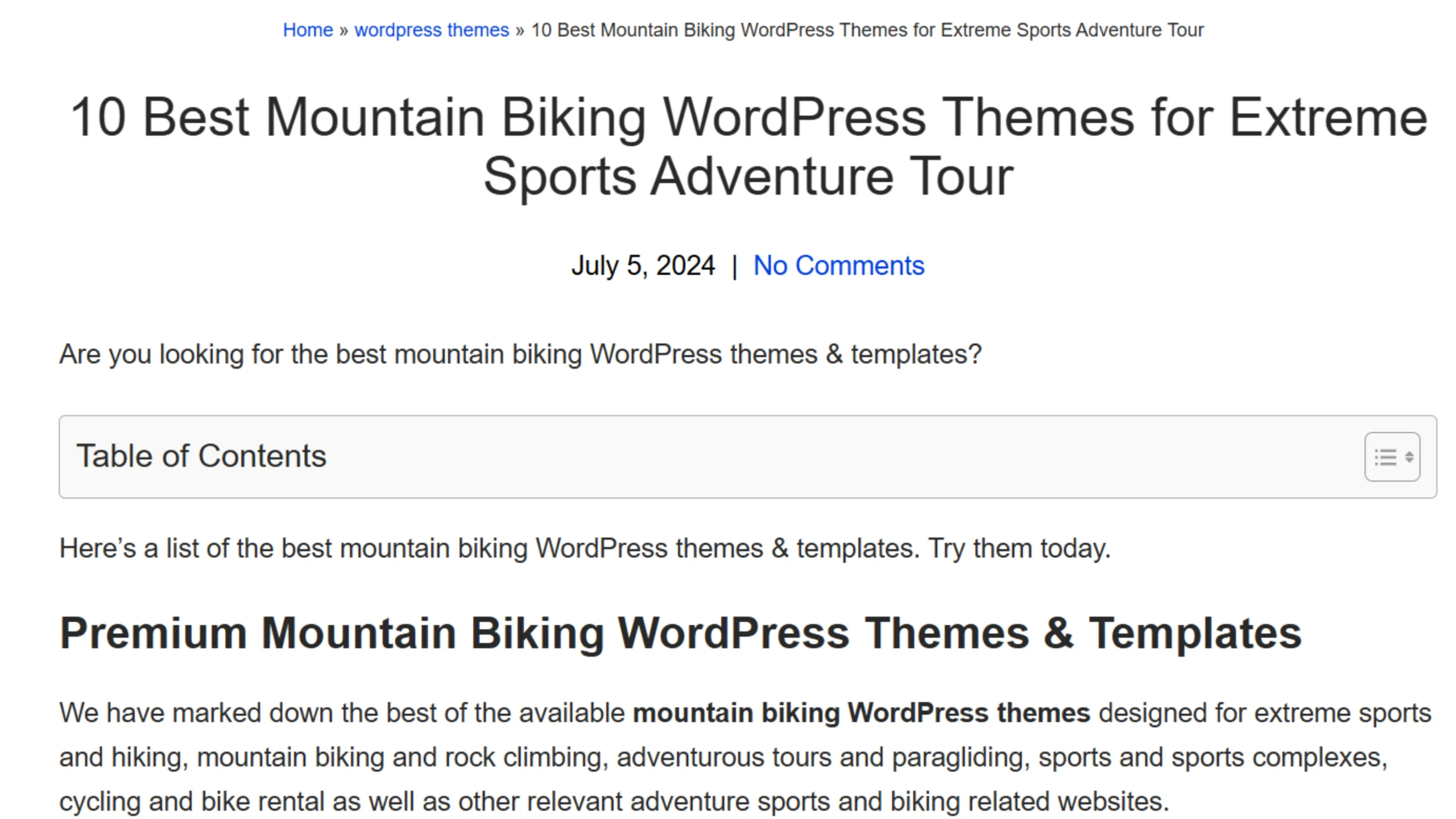 Marqetric Press Release Sample