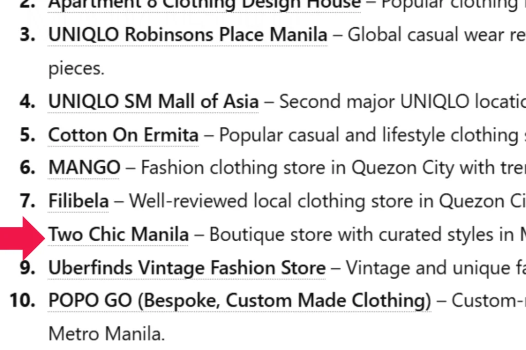 Ecomerce marqetric clients